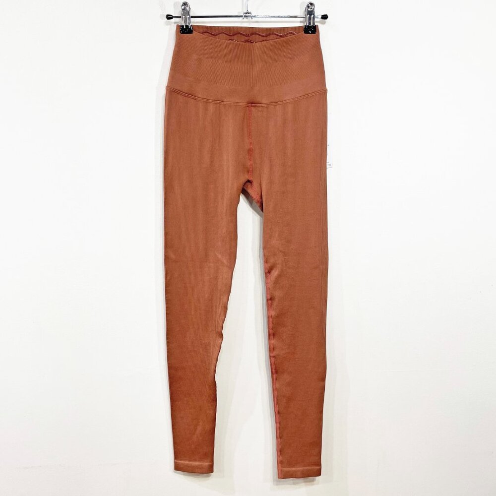 New Spiritual Gangster Love Sculpt Legging Terracotta XS-S